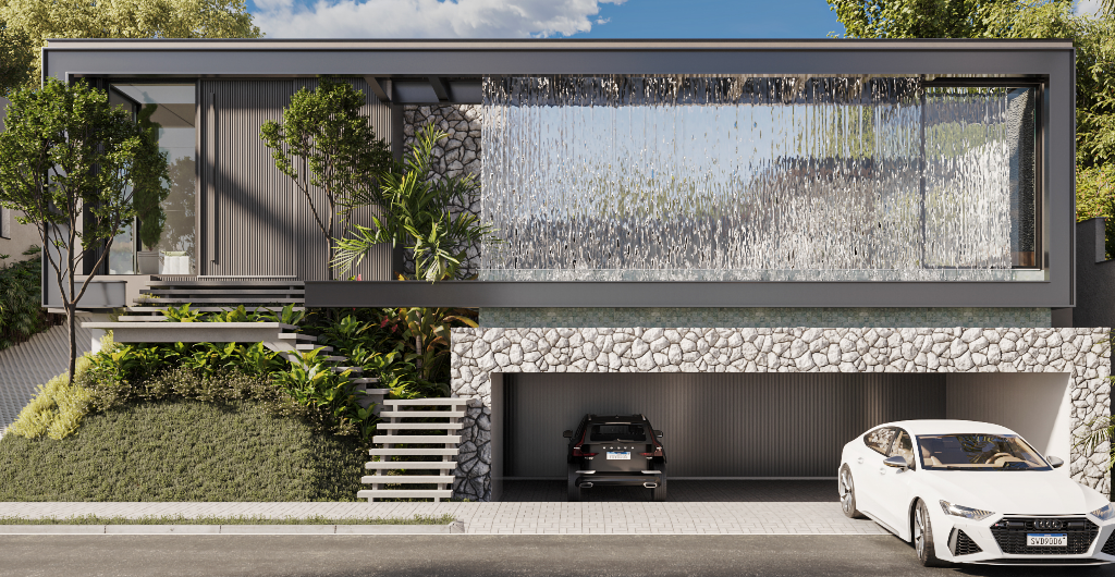 Residência de alto padrão executada pela Time Construções